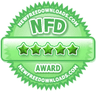 5 Star rating by NewFreeDownloads.com editors