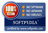 100% CLEAN award granted by Softpedia.
Softpedia guarantees that EasyTable is 100% CLEAN, which means it does not contain any form of malware, including but not limited to: spyware, viruses, trojans and backdoors. 
We are impressed with the quality of your product and encourage you to keep this high standards in the future.
